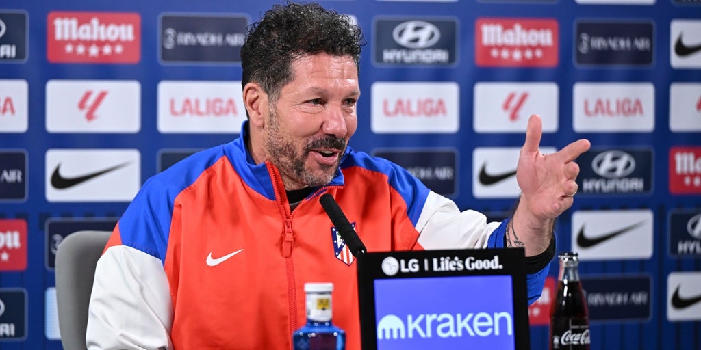 La pregunta que regatea Simeone: «Me tomas por tonto»