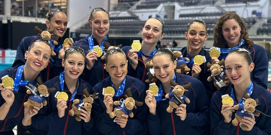 Las sevillanas Alisa Ozhogina, Marina García Polo y Aurora Lázaro se bañan de oro en la Copa del Mundo de Markham