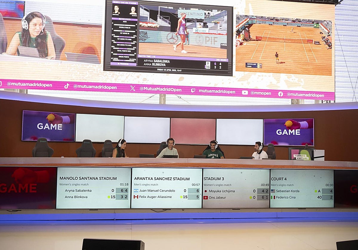 Francisco Cerúndolo, durante una transmisión en directo en Twitch