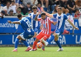Un Atlético sin propósito se deja anular por el Alavés