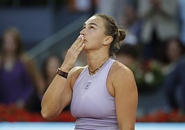 Sabalenka: «Ni me quedo mucho en el éxito ni en las derrotas. La memoria corta es la clave»