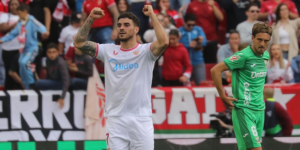 Isaac Romero vuelve a marcar en casa un año después: «El gol me ayuda mucho para estar motivado»