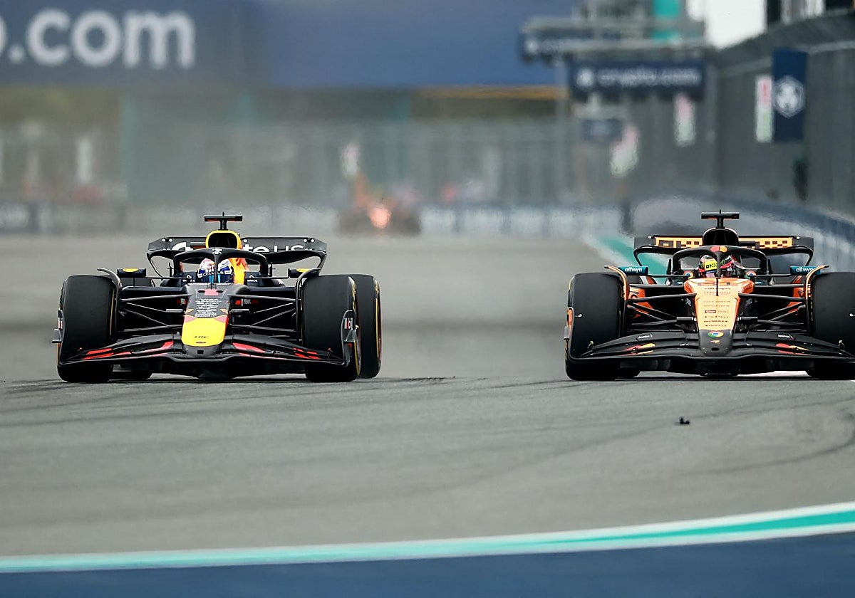 Piastri se impone a Verstappen