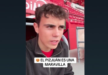 Los piropos al Sánchez-Pizjuán del tiktoker experto en estadios: «Es precioso, hay pocos campos en España como éste»