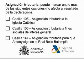 La guasa viral con la declaración de la Renta para que Antony siga en el Betis