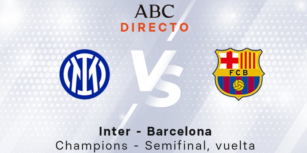 Inter - Barcelona, estadísticas del partido de la Champions