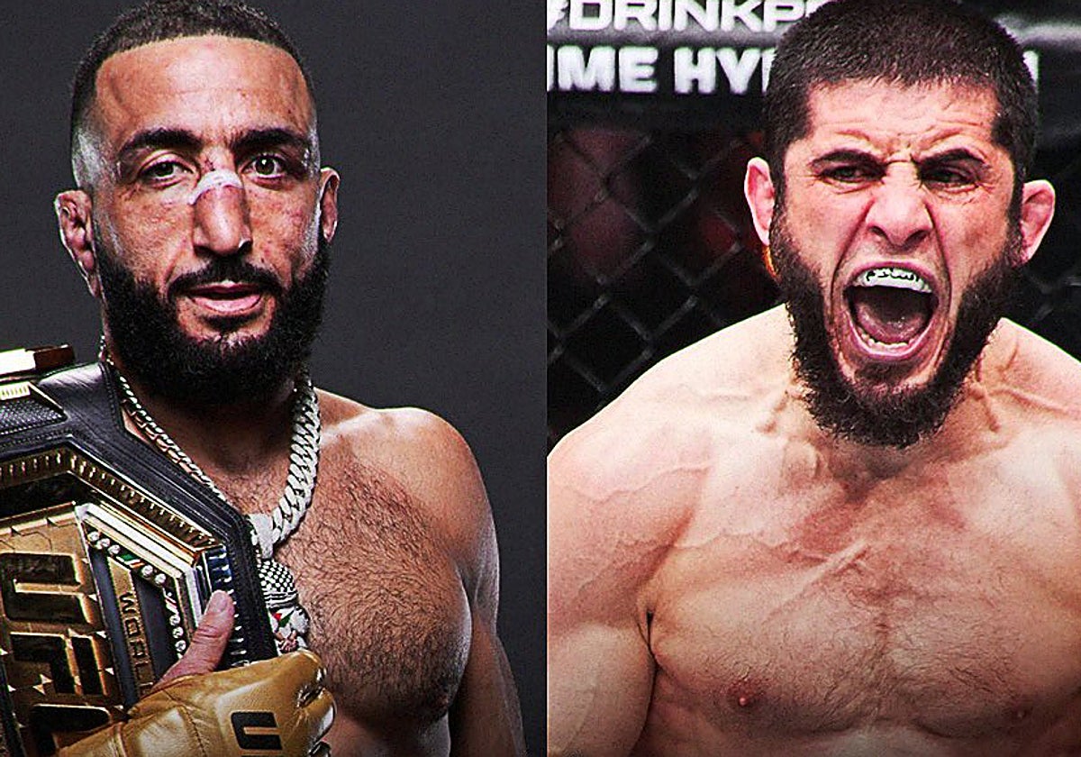 Belal Muhammad e Islam Makhachev, campeones del peso wélter y ligero