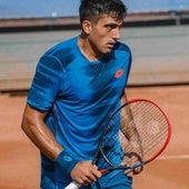 Román Burruchaga, hijo de campeón del mundo y estrella emergente de la raqueta