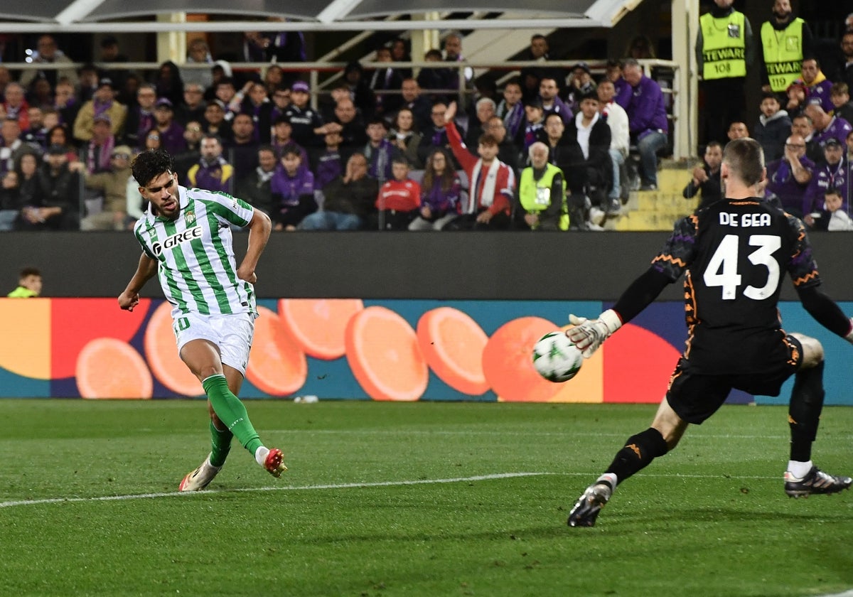 Abde fusila a De Gea en la prórroga para darle el empate al Betis, un gol histórico