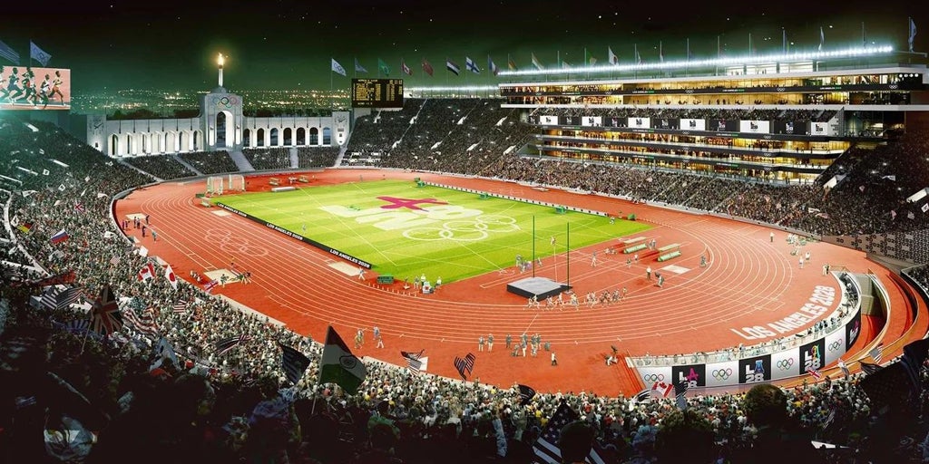 Los Ángeles 2028 desvela un doble escenario para las ceremonias de apertura y clausura