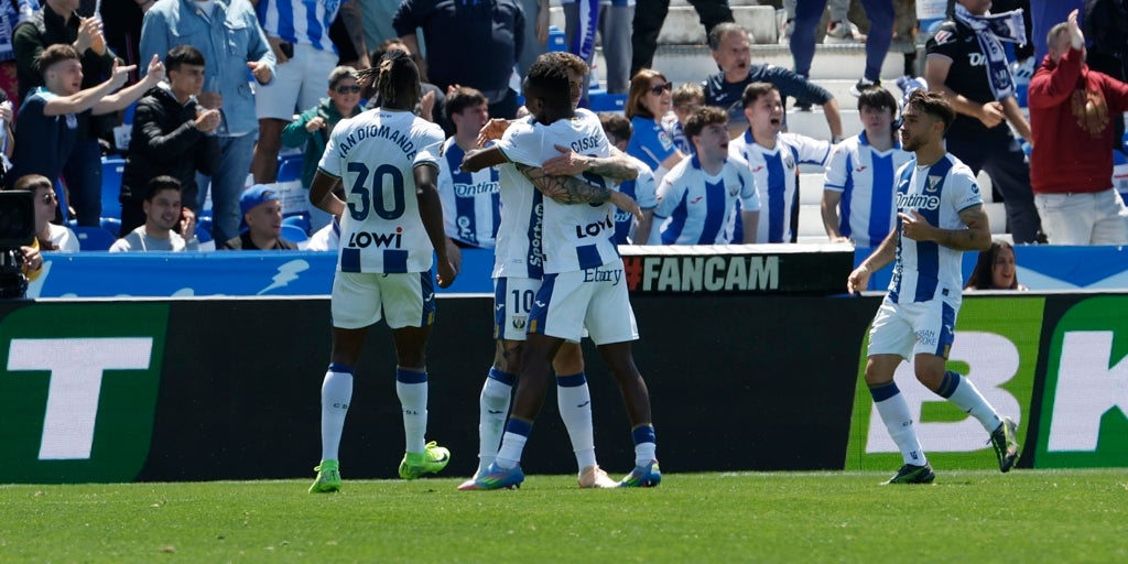 El Leganés derrota al Espanyol y deja al Sevilla a cuatro puntos de los puestos de descenso