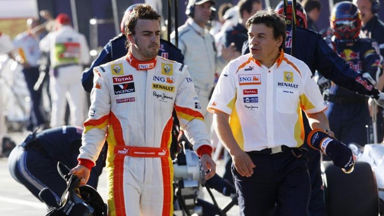 Muere Fabrizio Borra, fisio y compañero de fatigas de Fernando Alonso