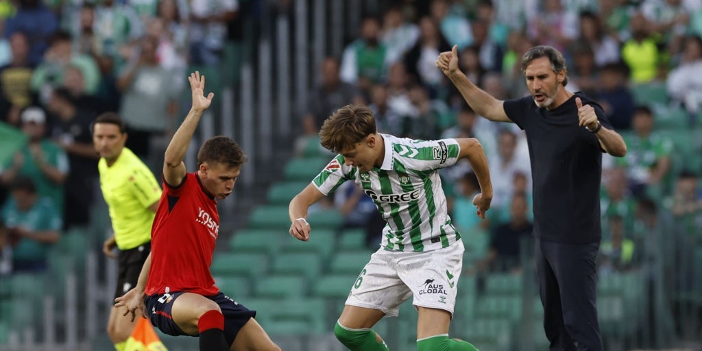 Betis - Osasuna, las estadísticas del partido