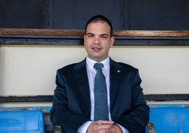Ramón Lázaro, presidente del CD Tudelano