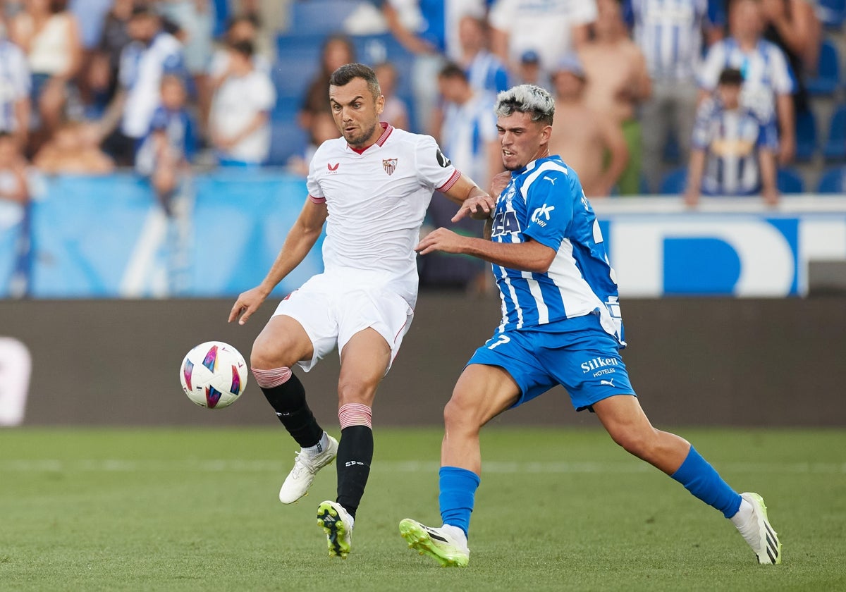 Joan Jordán enfrentándose a su actual equipo