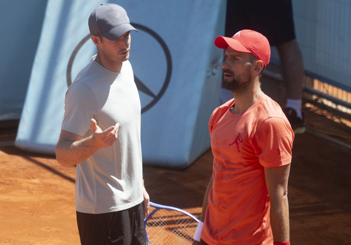 Murray, con Djokovic en el Mutua Madrid Open