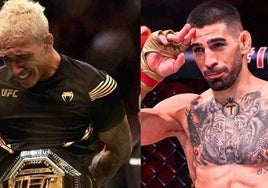 Charles Oliveira e Ilia Topuria