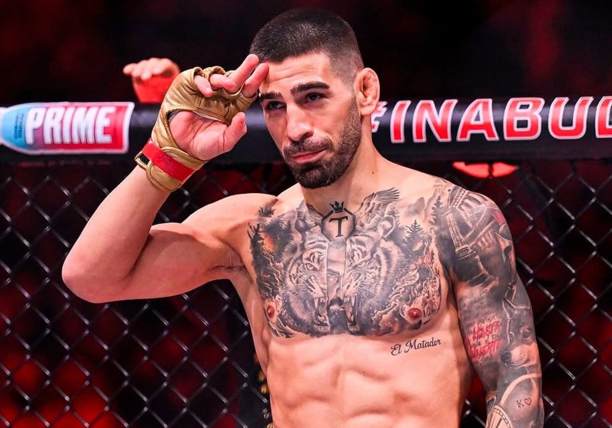 Ilia Topuria, antes de un combate