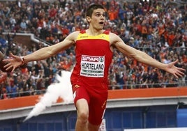 Bruno Hortelano, en el Europeo de 2016