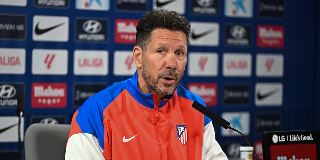 Simeone: «El Betis es un rival duro, muy difícil de controlar»