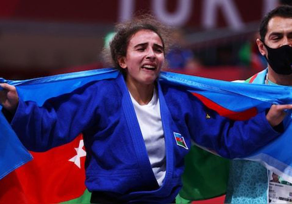 Shahana Hajiyeva, en los Juegos Paralímpicos de Tokio 2020