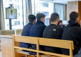 Vinícius, durante su comparecencia