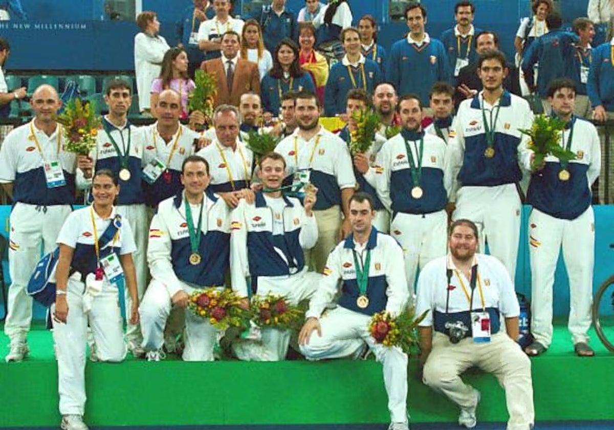 Selección española de baloncesto paralímpico en Sídney 2000