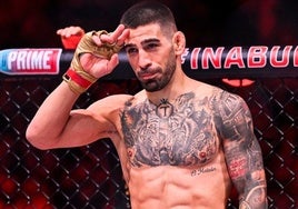 Ilia Topuria, antes de un combate