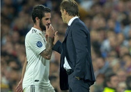 Lopetegui y el fútbol de Isco: «Puso de su parte para volver a la élite y me alegro mucho por él»