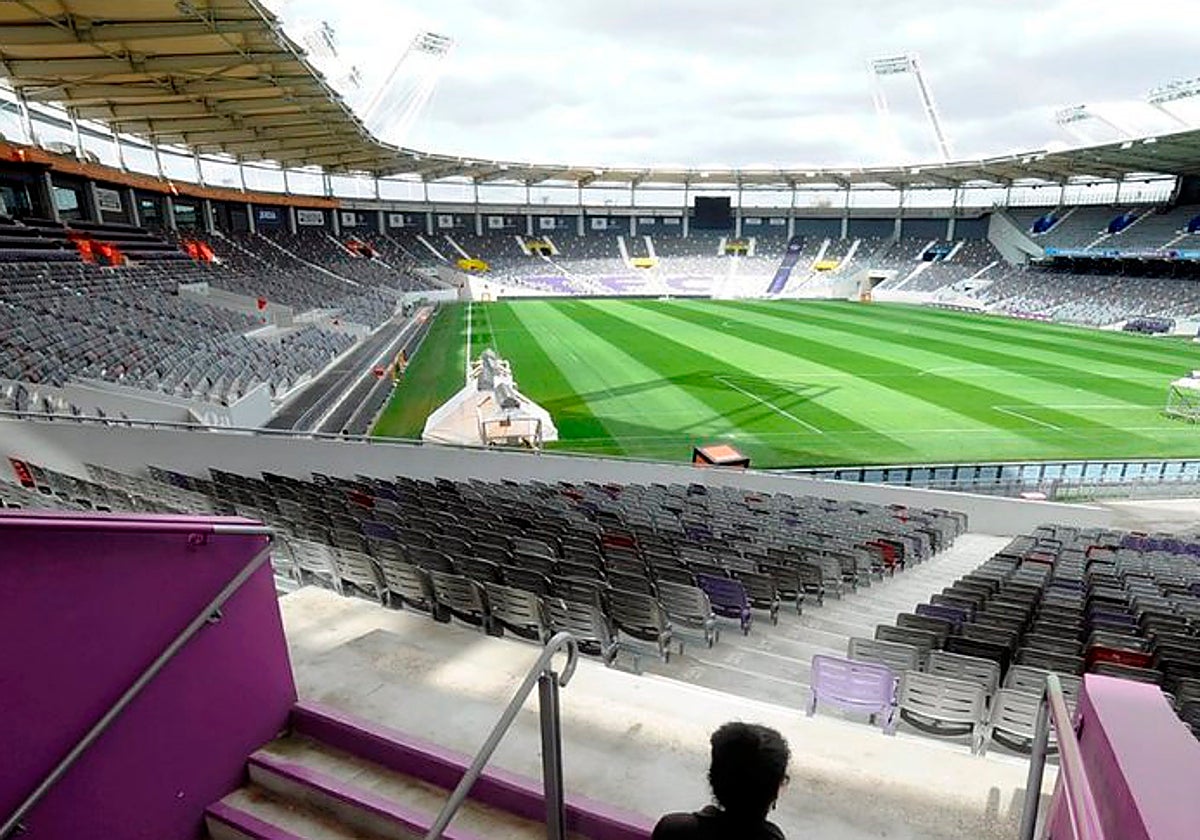 El estadio del Toulouse FC