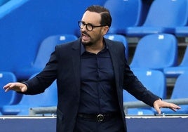 José Bordalás entrenador del Getafe