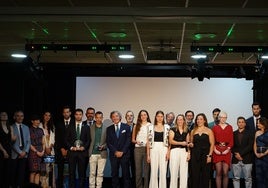 I Gala de entrega de premios de la Asociación de Periodistas Deportivos de Sevilla en Espartinas