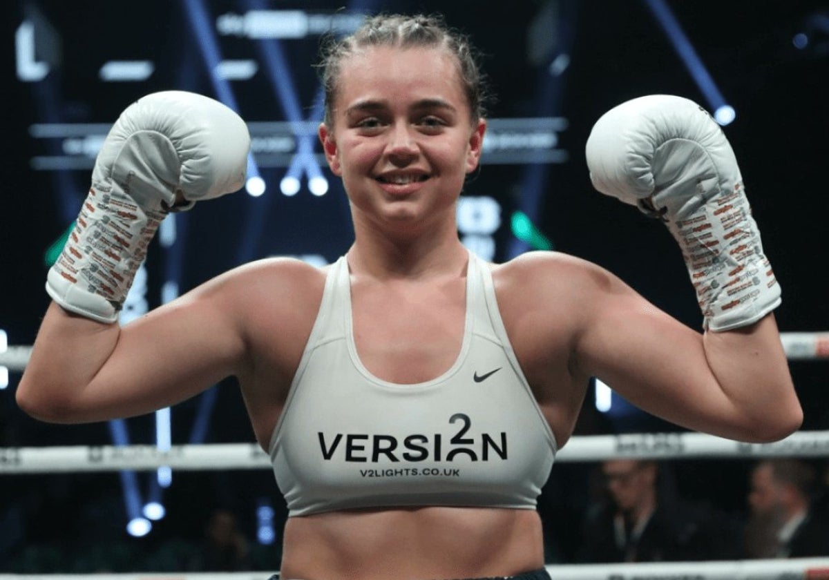 Georgia O'Connor en el ring