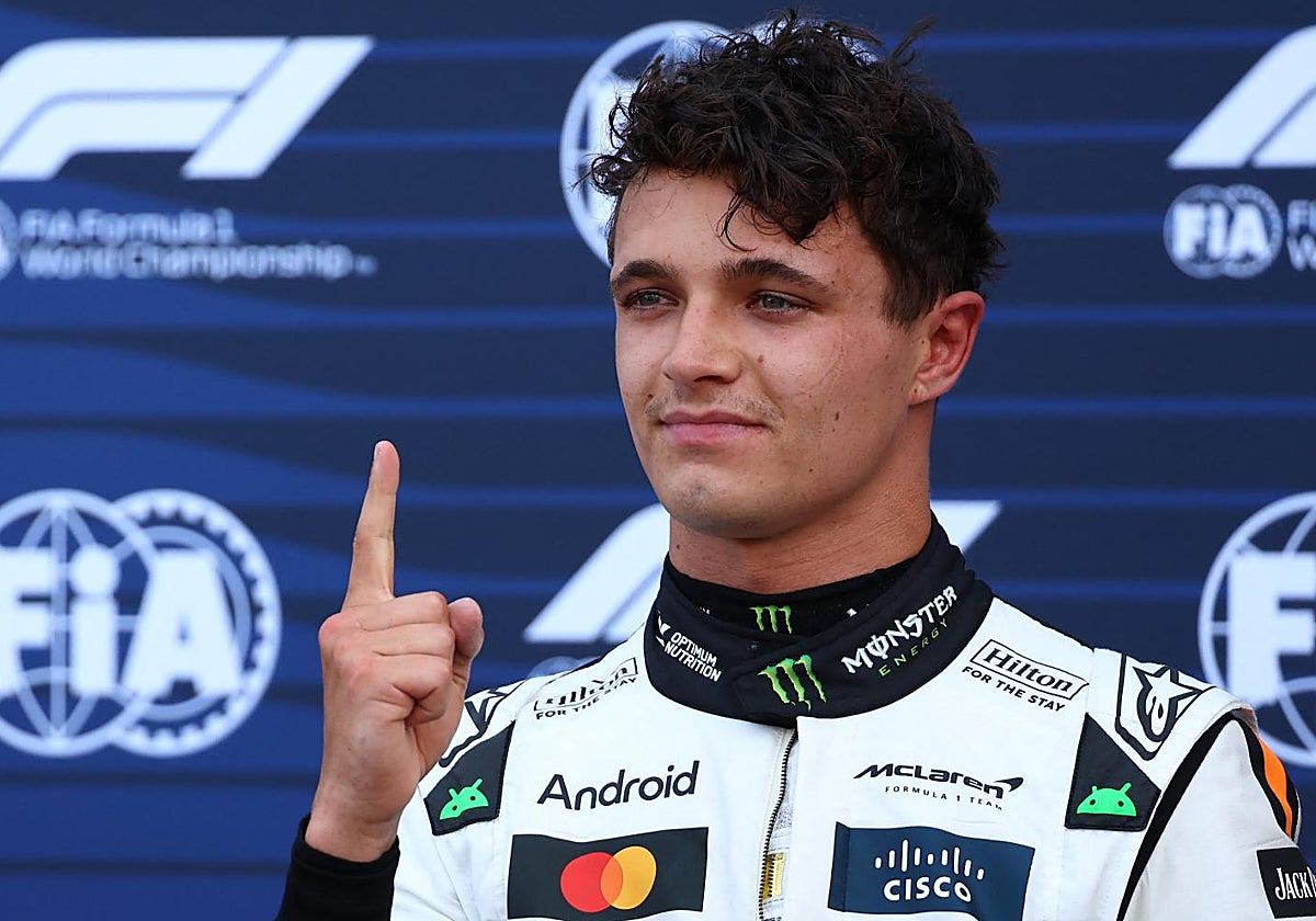 Impresionante pole de Norris, récord en Mónaco, y excelente sexto puesto de Alonso