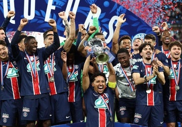 El PSG de Luis Enrique gana la Copa de Francia y continúa con el sueño del triplete