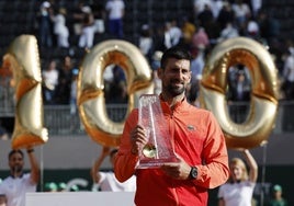 Djokovic logra el triunfo número 100 de su carrera