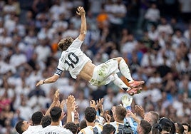 Modric: «Mi mayor trofeo es el amor y el cariño del madridismo»