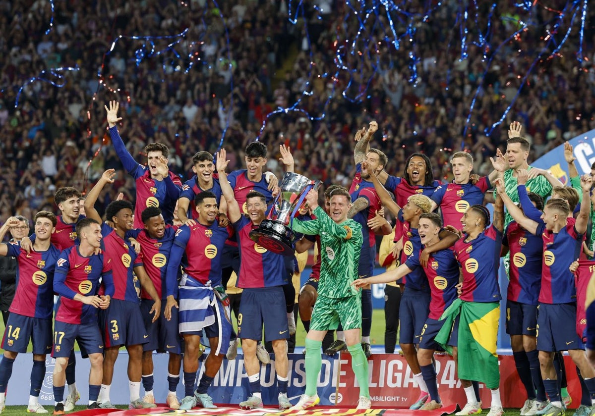 Barcelona, campeón de la Liga 2024-25