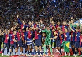 Barça, Mbappé y Oblak, actores principales en el cuadro de honor de la Liga 2024-25