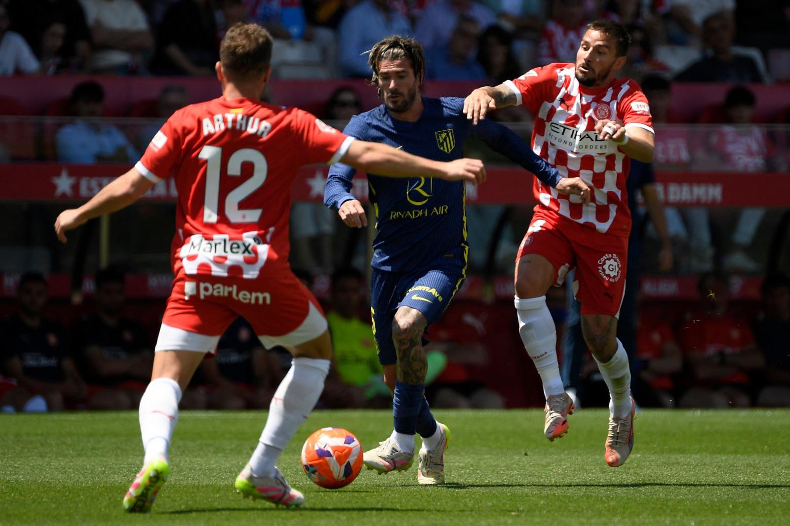 Girona - Atlético de Madrid, estadísticas del partido