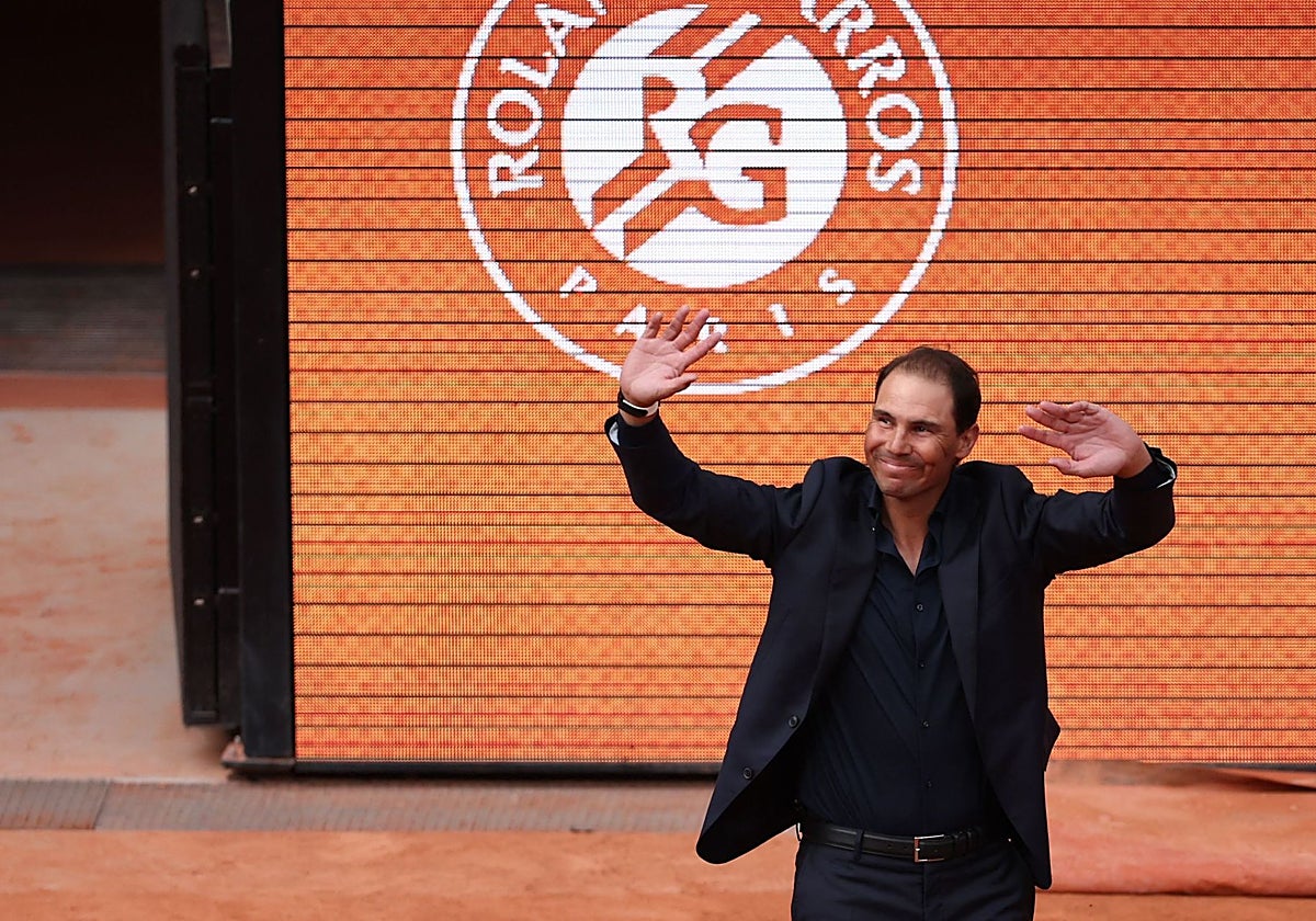 Rafael Nadal, en Roland Garros