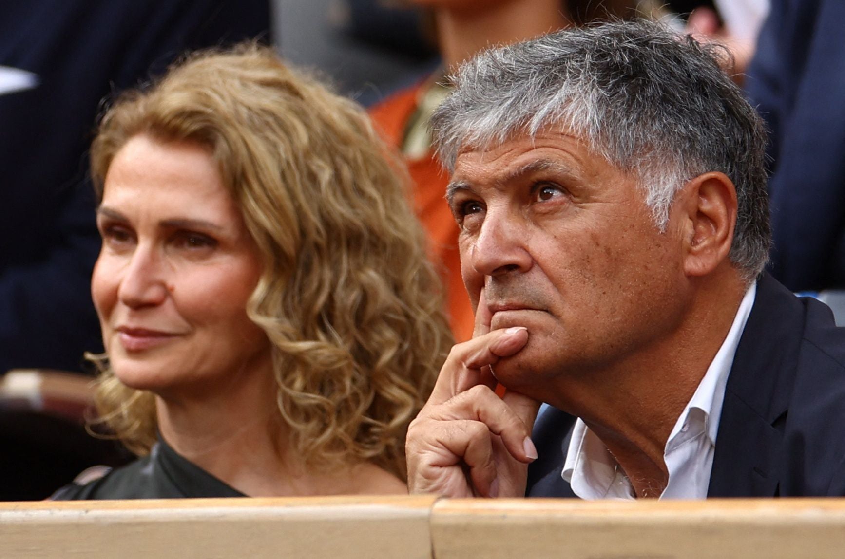 Toni Nadal, durante el homenaje a su sobrino.