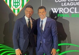 Miranda y Figo, invitados de lujo para la final de Conference