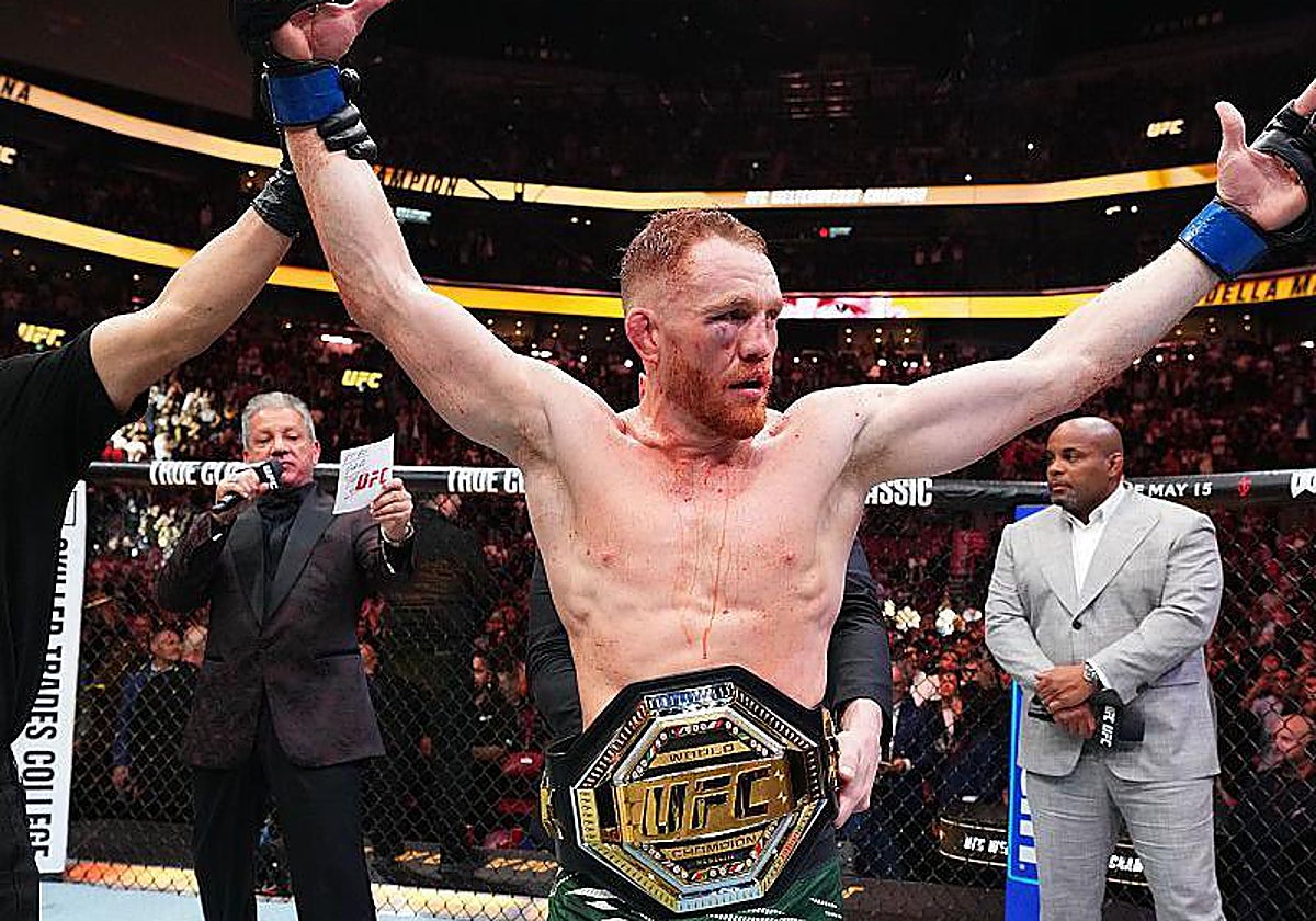 Jack Della Maddalena, tras conquistar el cinturón