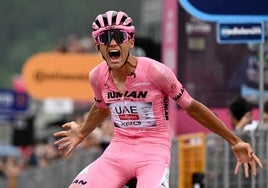 Isaac del Toro, vencedor en Bormio