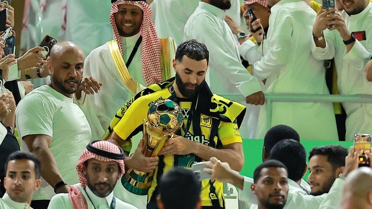 En Arabia Saudí la superestrella es Karim Benzema