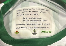 De los corazones en la Cartuja a los mensajes sorpresa de Breslavia: «Qué bonito es crecer con el Real Betis»