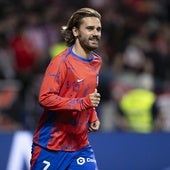 Griezmann, en un partido de esta temporada con el Atlético