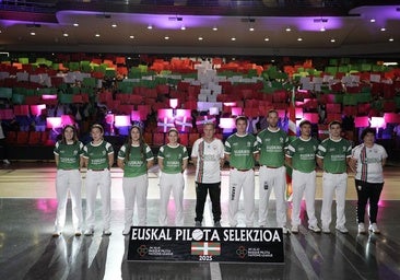 El País Vasco exhibe su selección de pelota: «Un paso más en el reconocimiento nacional»