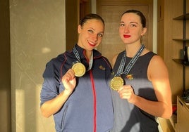 Marina García y Alisa Ozhogina brillan con España en Funchal y ya son campeonas de Europa